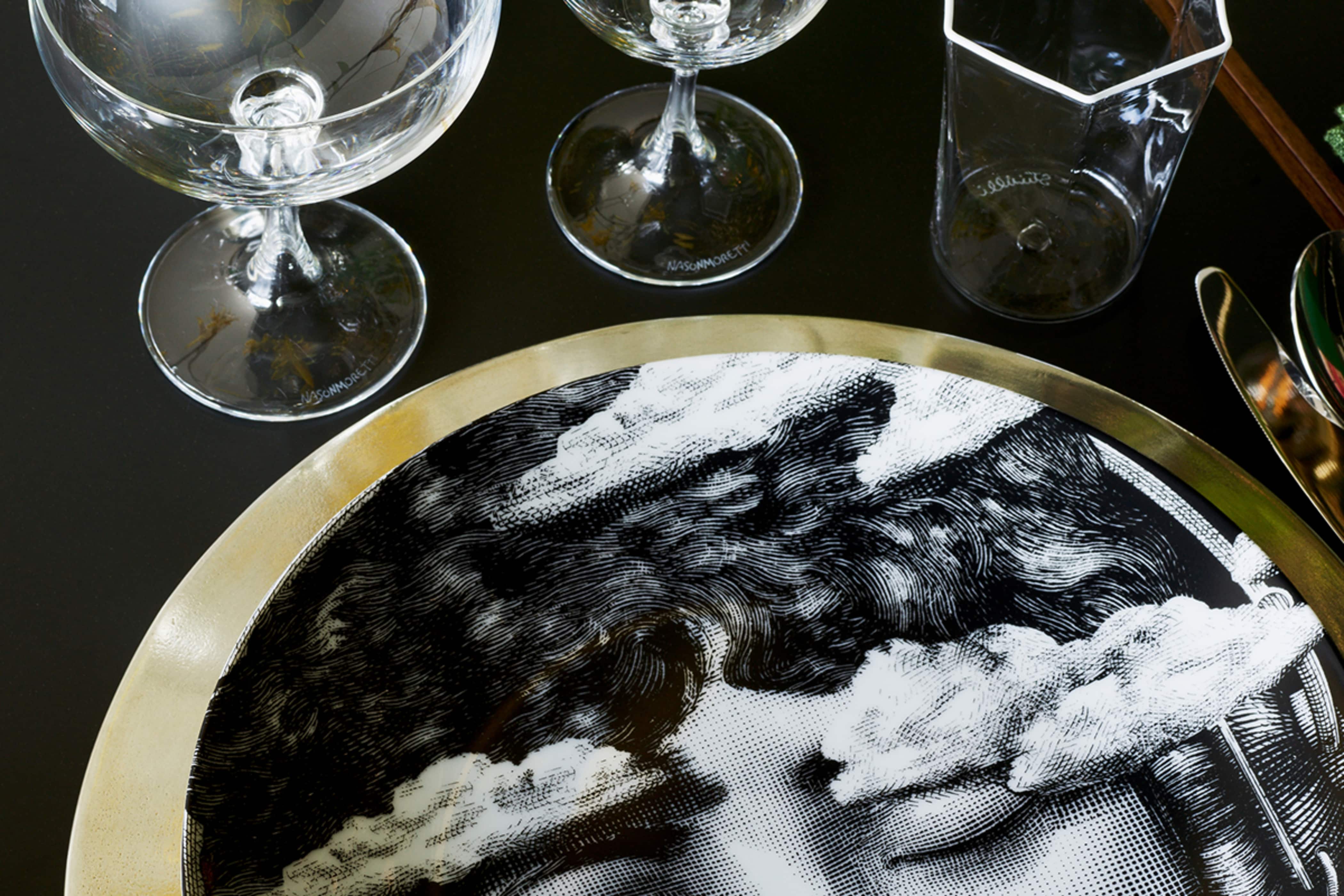 Charger Plate Round – Pewter – Cosi Tabellini