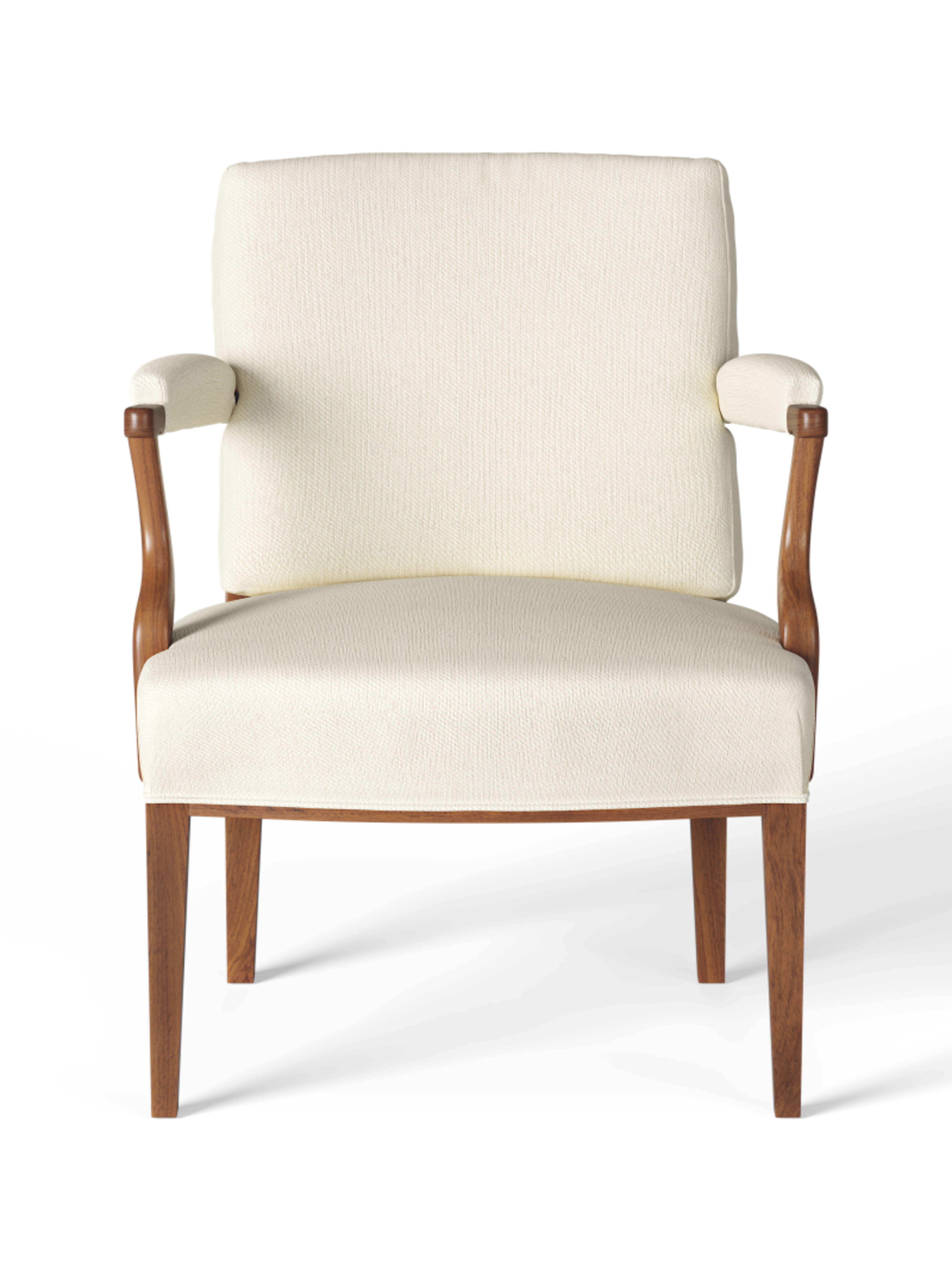 Armchair 969 Seat height 43cm  Excl. Fabric