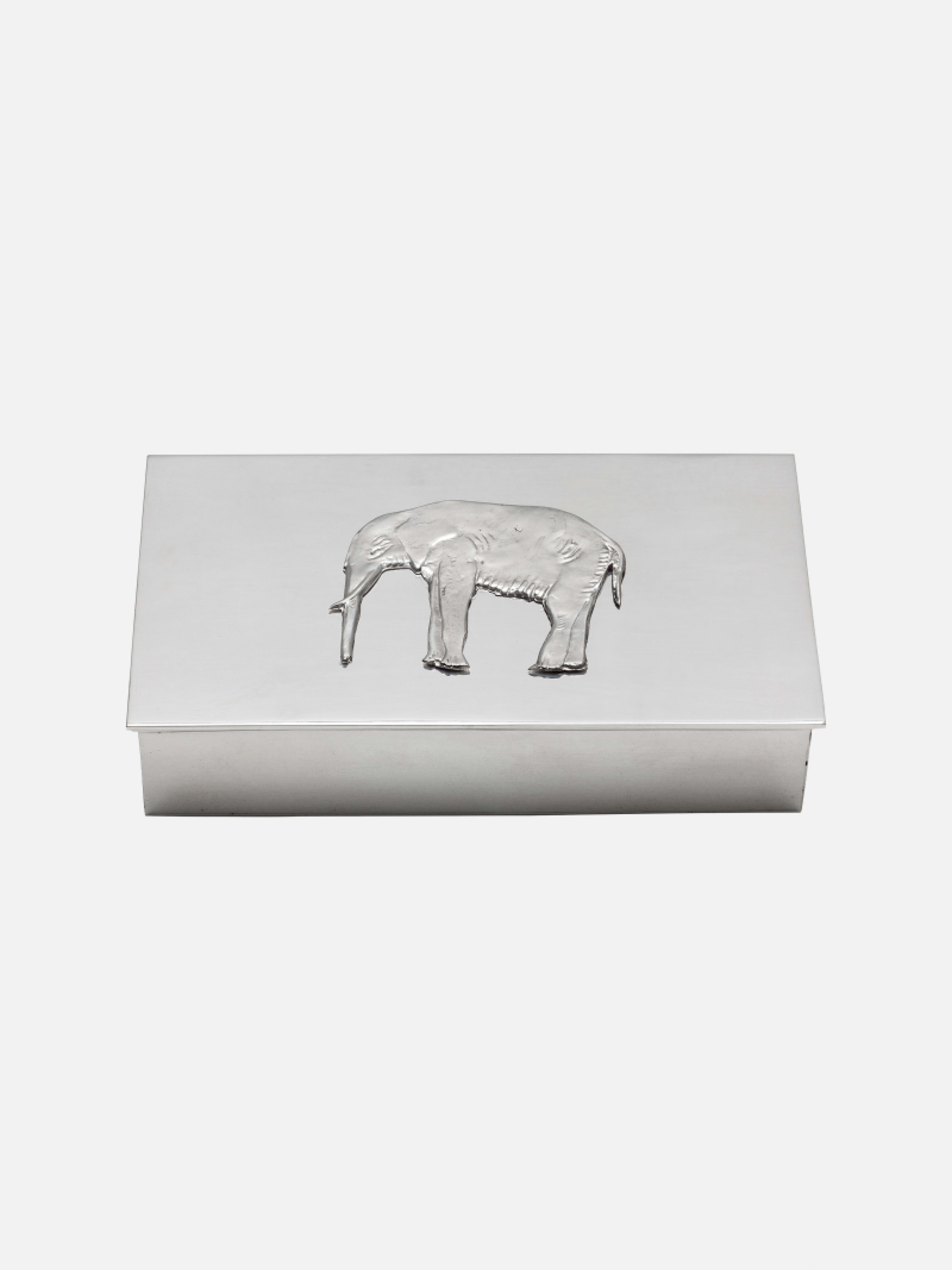 Box with Lid Elephant