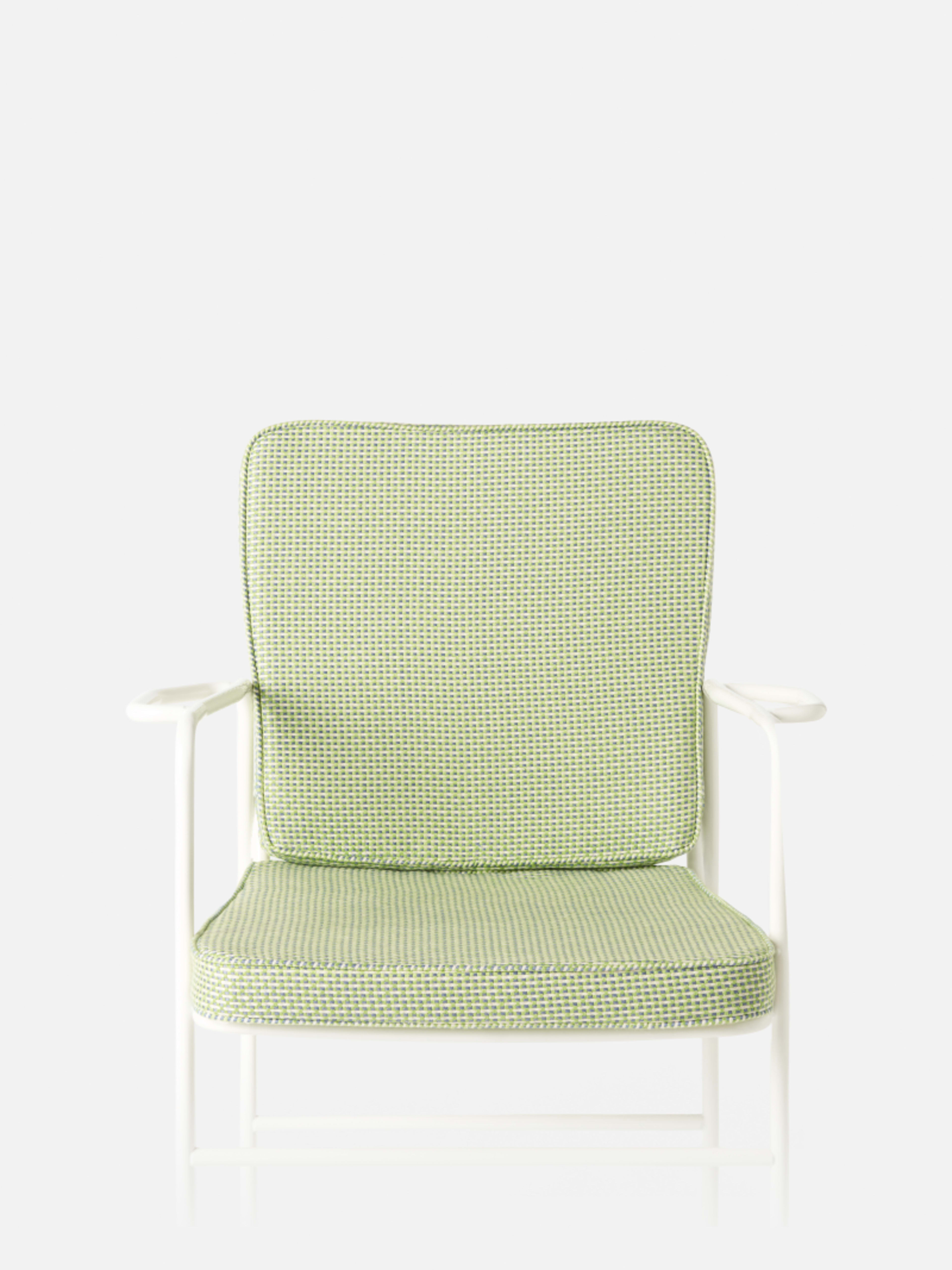 Chair pad 591 Pierre Frey Herbes Green