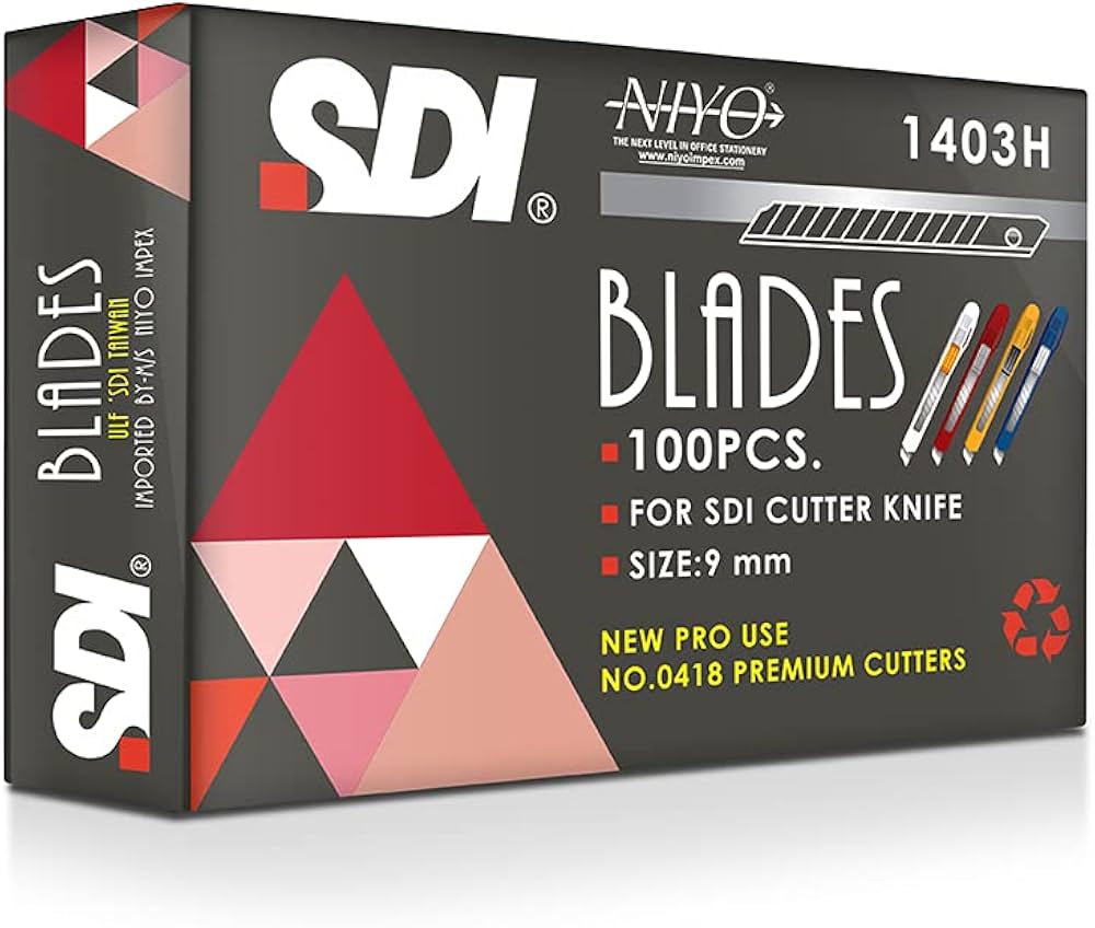 Sdi Cutter Blade 1403h 9mm(Small)