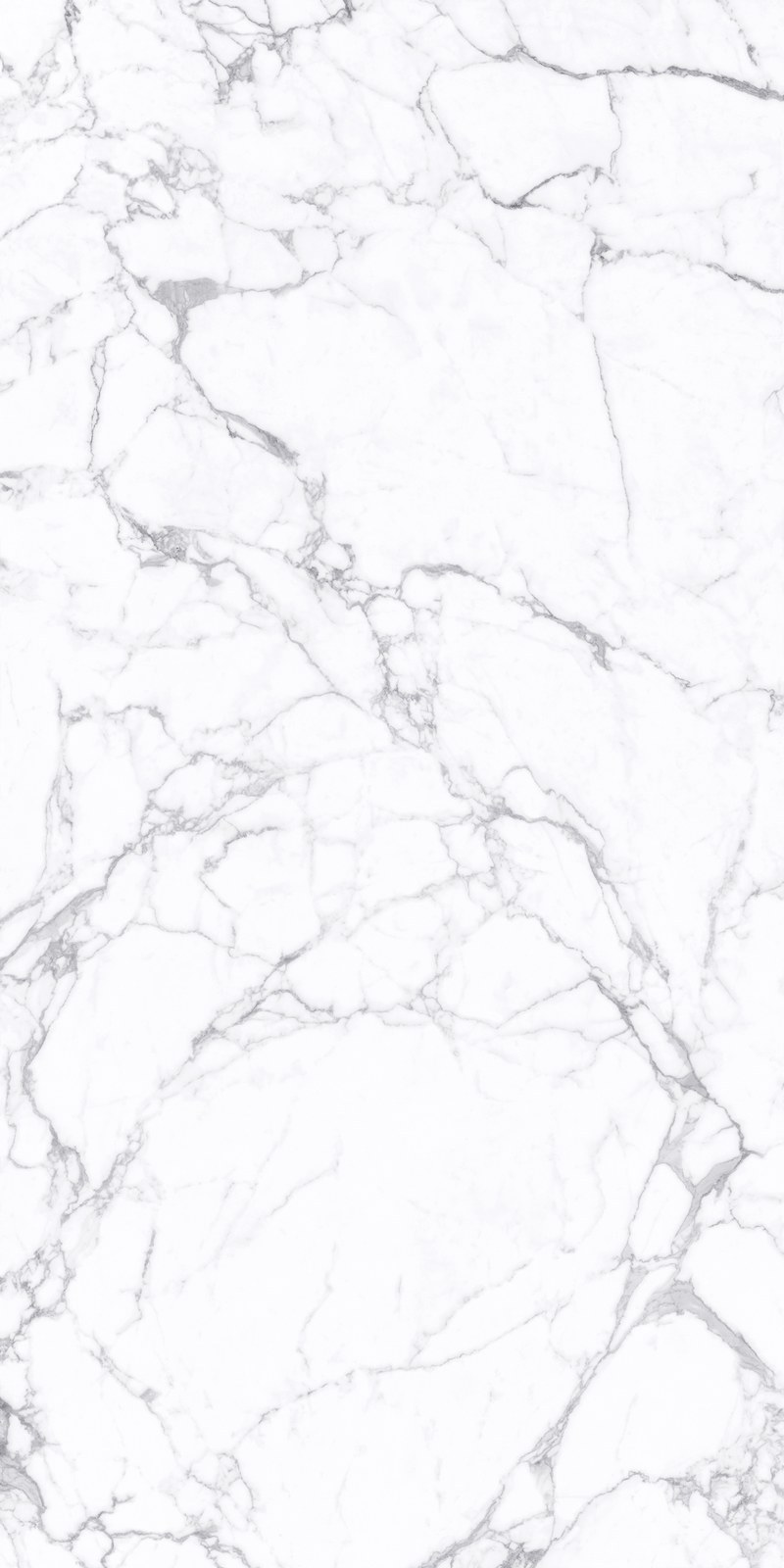 Statuario White Sintered Stone Slab in space