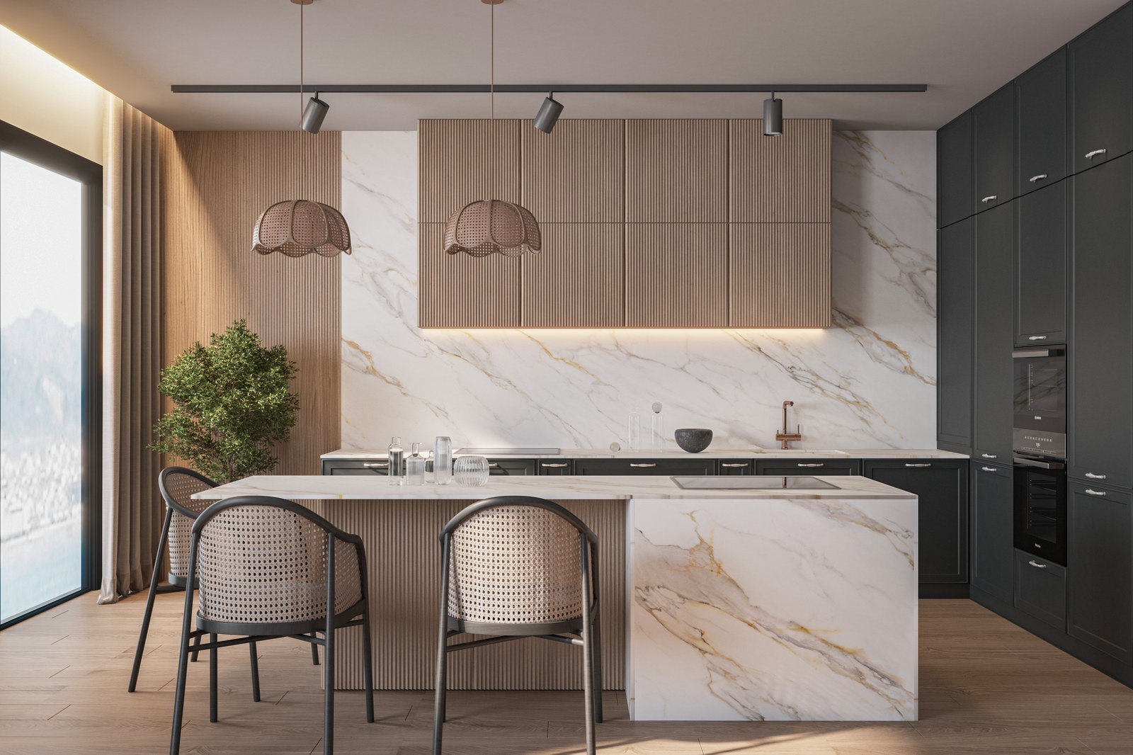 Athens Gold Sintered Stone Slab product view