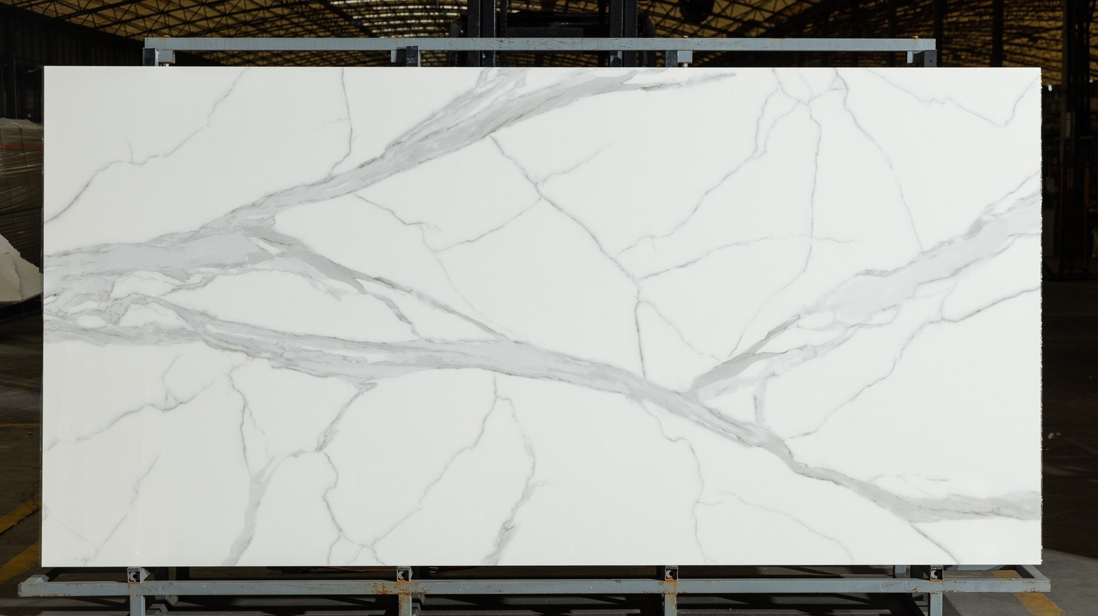 Calacatta Elite Sintered Stone Slab view 3