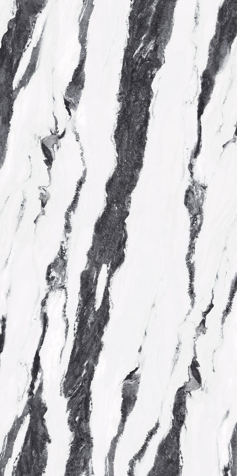 Panda White Sintered Stone Slab in space