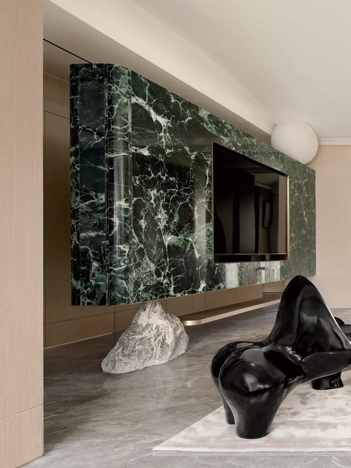 Emerald Echo Sintered Stone Slab product view