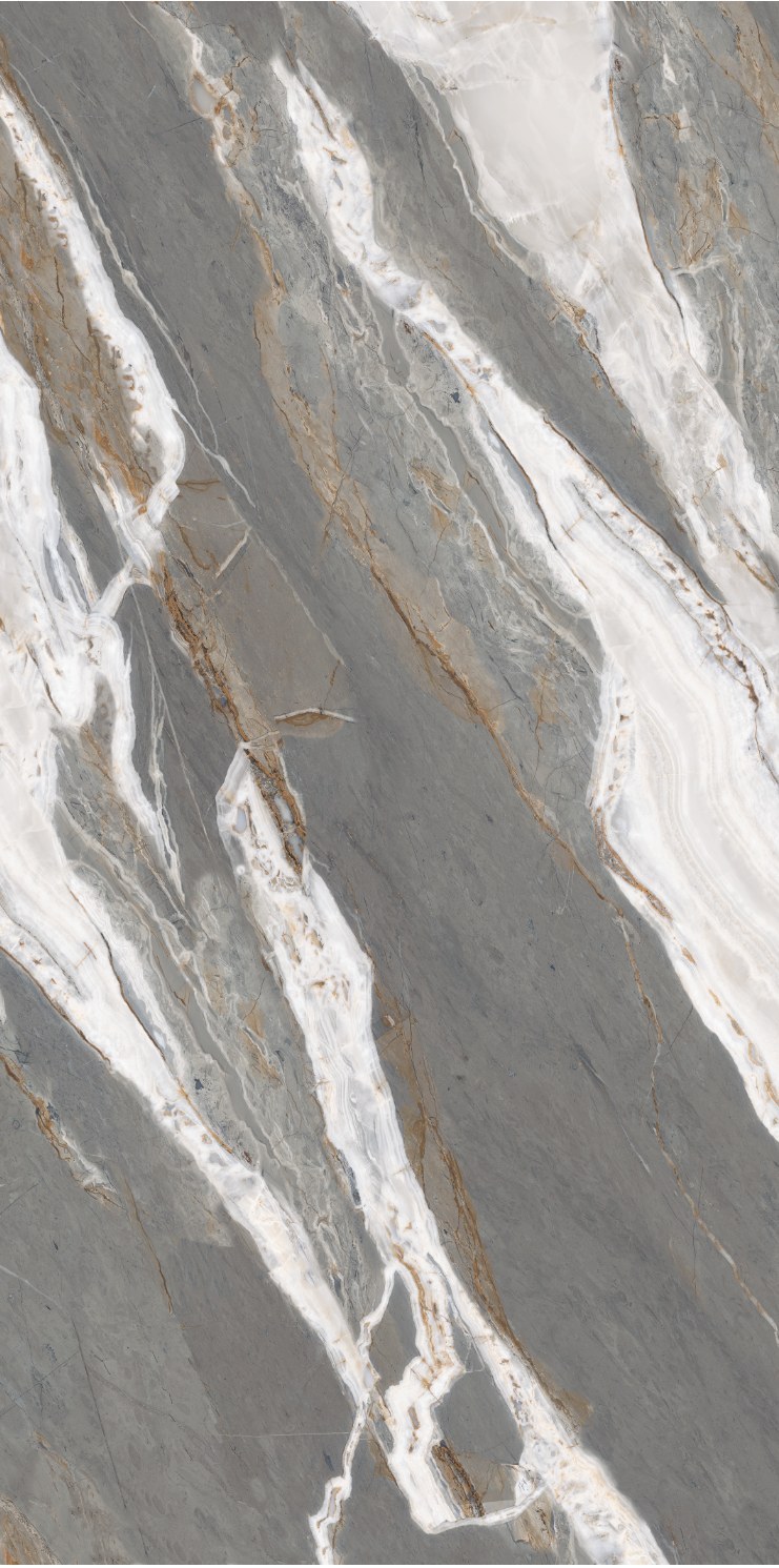 Blue Denim Sintered Stone Slab in space