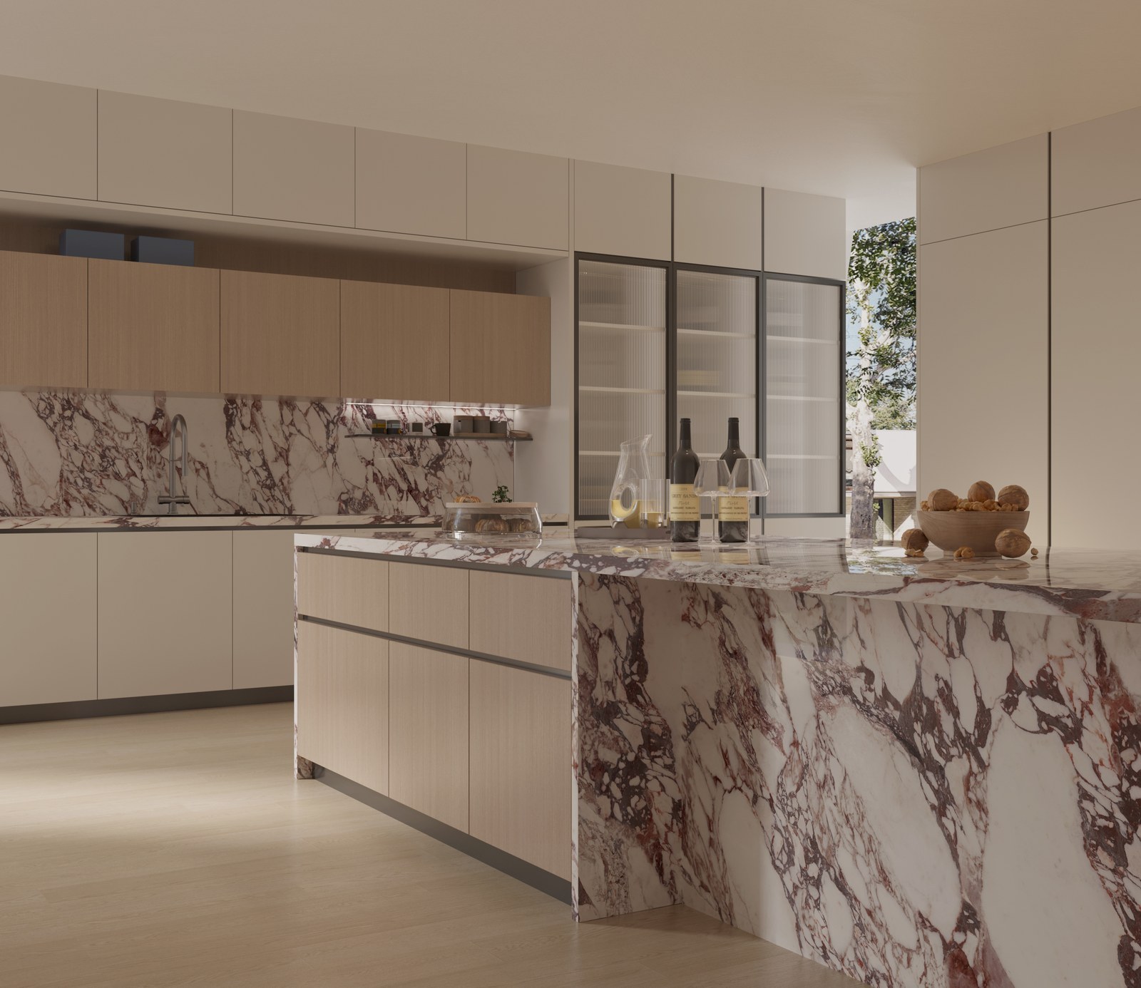 Bulgari Ruby Sintered Stone Slab product view