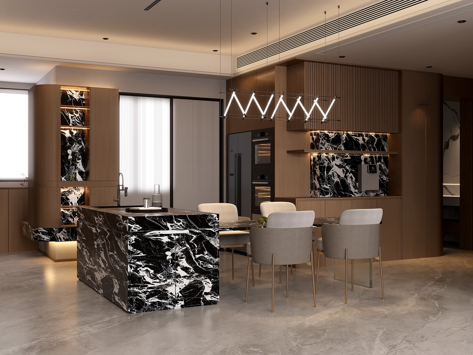Napoleon Black Sintered Stone Slab product view
