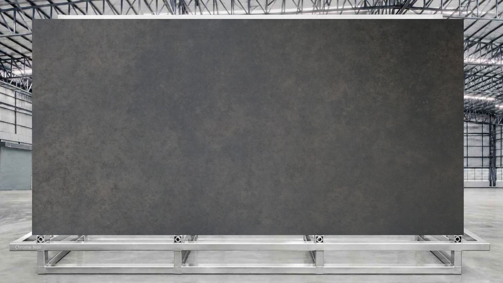 Chrome Noir Sintered Stone Slab view 3