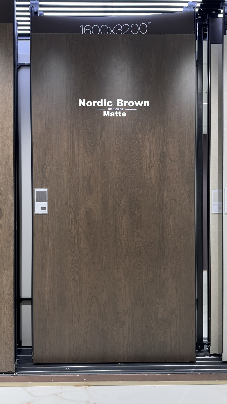 Nordic Brown Sintered Stone Slab view 3