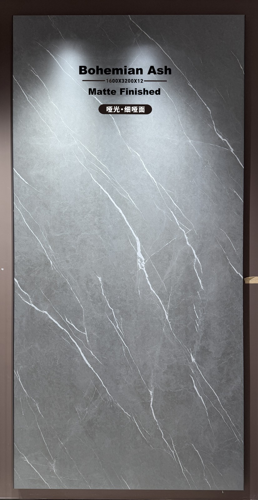 Bohemian Ash Sintered Stone Slab view 3