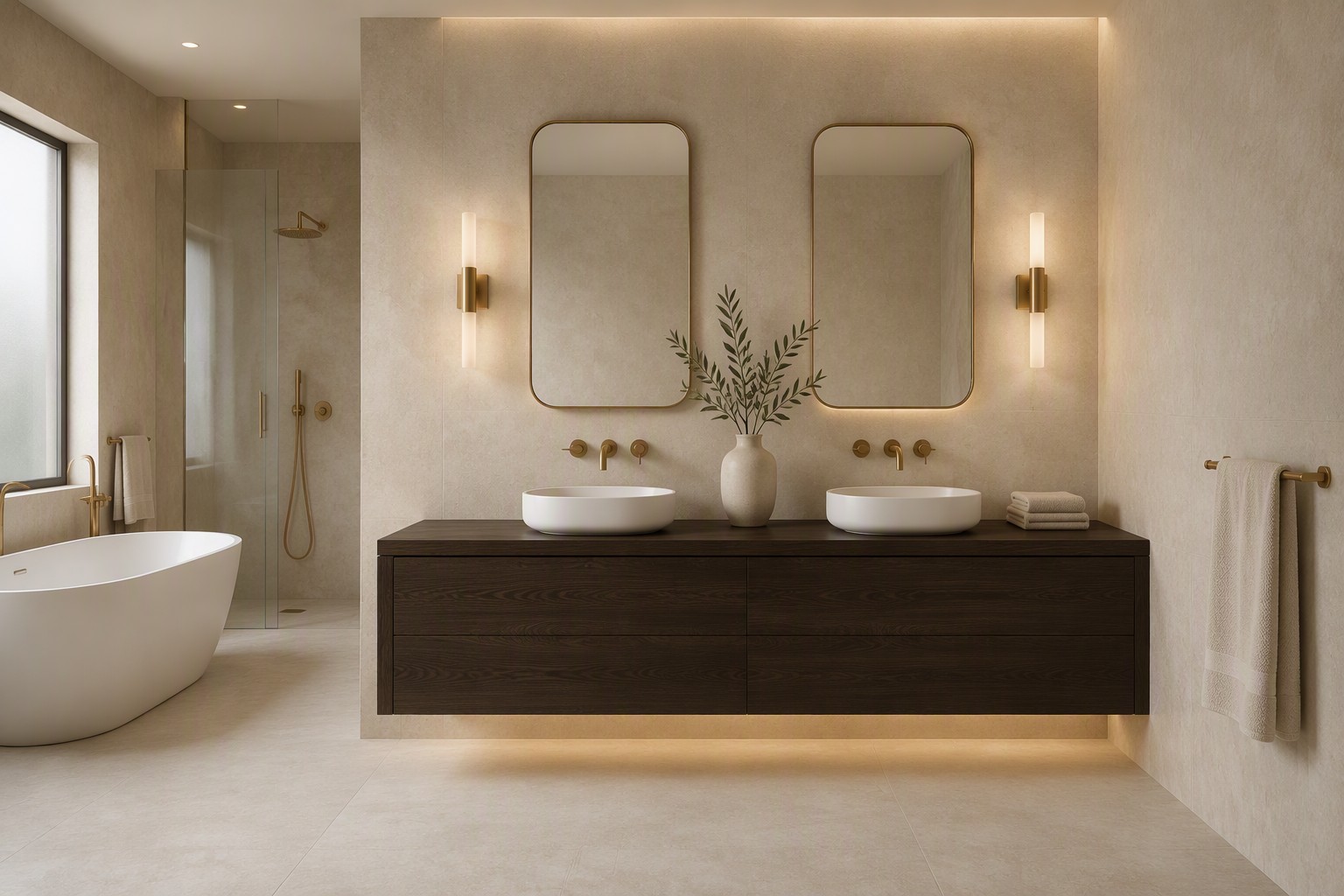 Limestone Beige-N Sintered Stone Slab product view