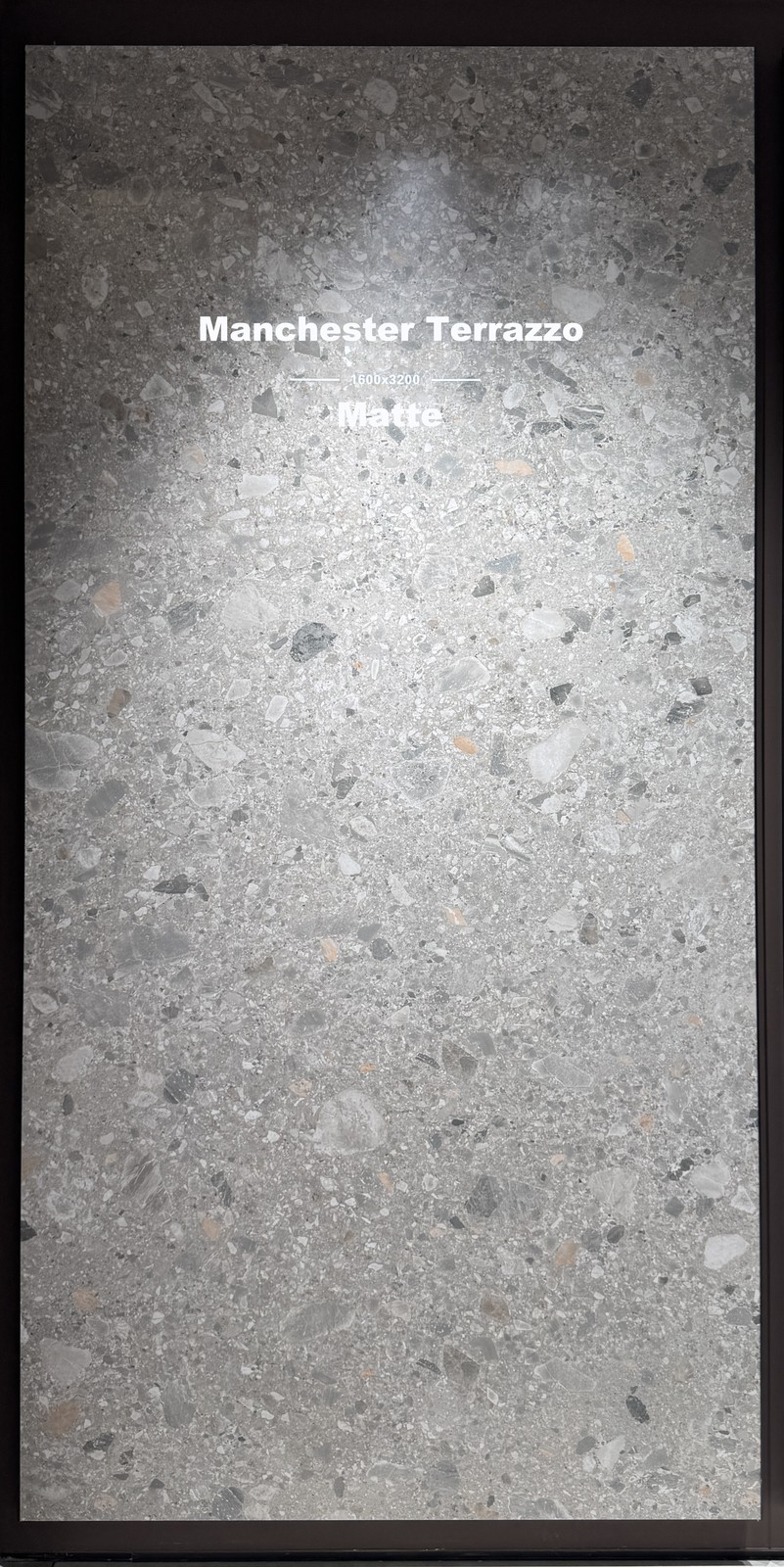 Manchester Terrazzo Sintered Stone Slab in space