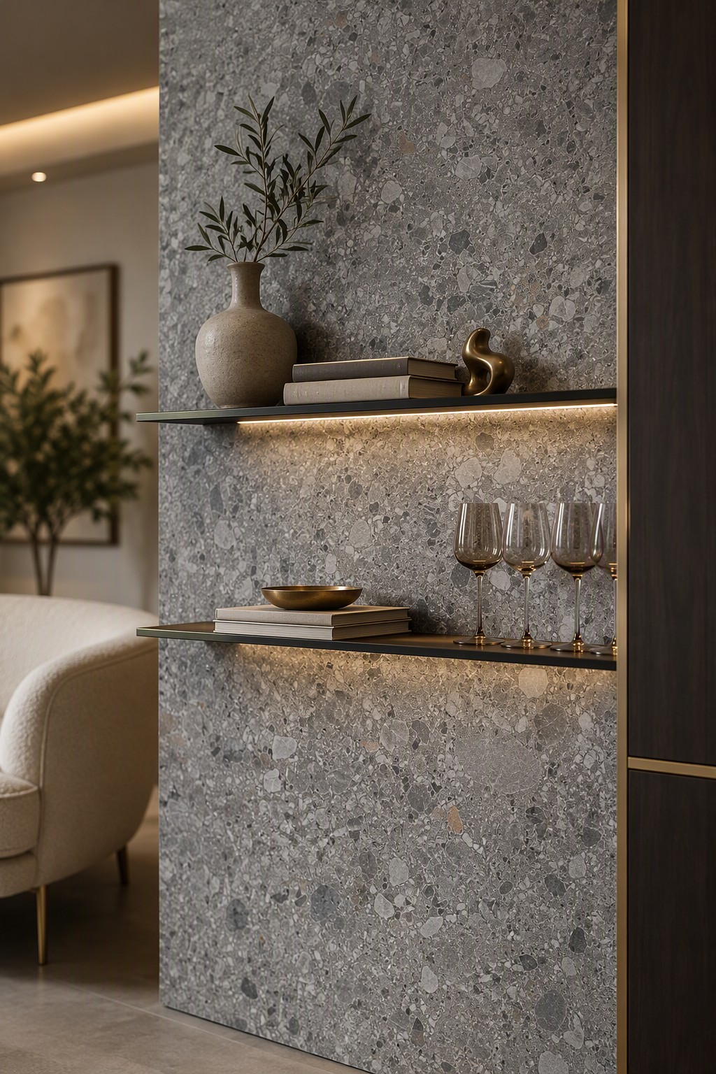 Manchester Terrazzo Sintered Stone Slab product view