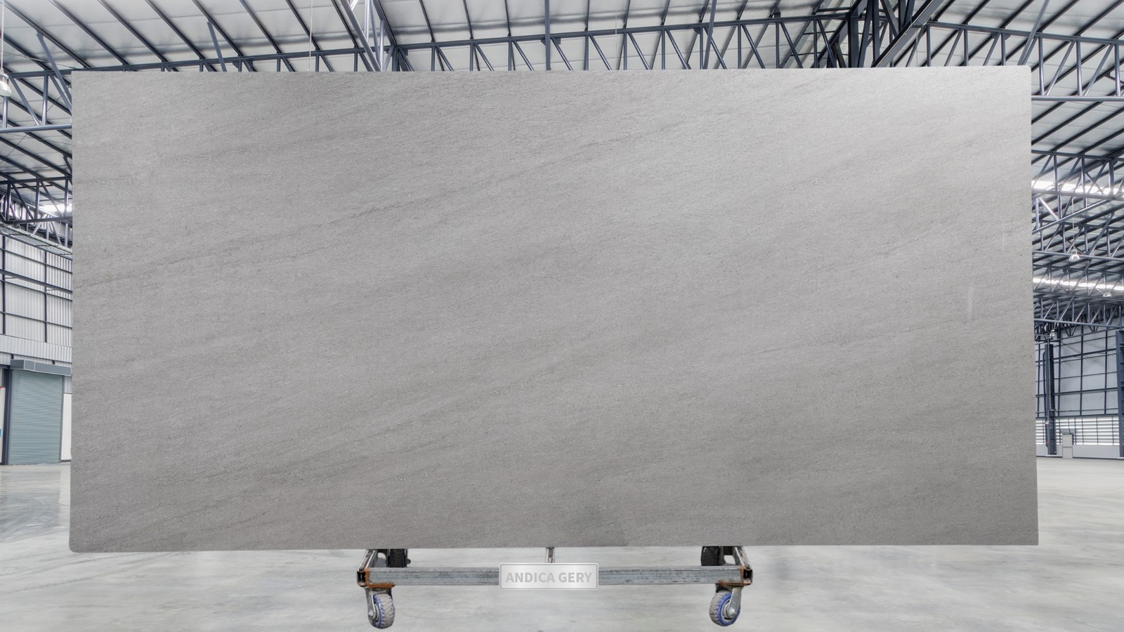Andica Grey Sintered Stone Slab view 3