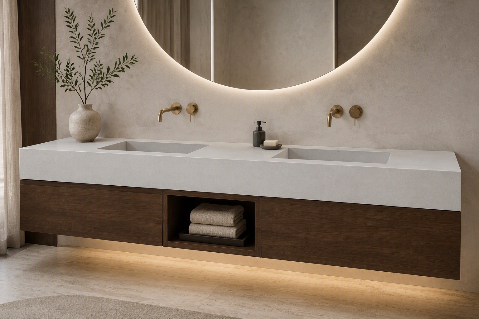Limestone Bianco-N Sintered Stone Slab view 3