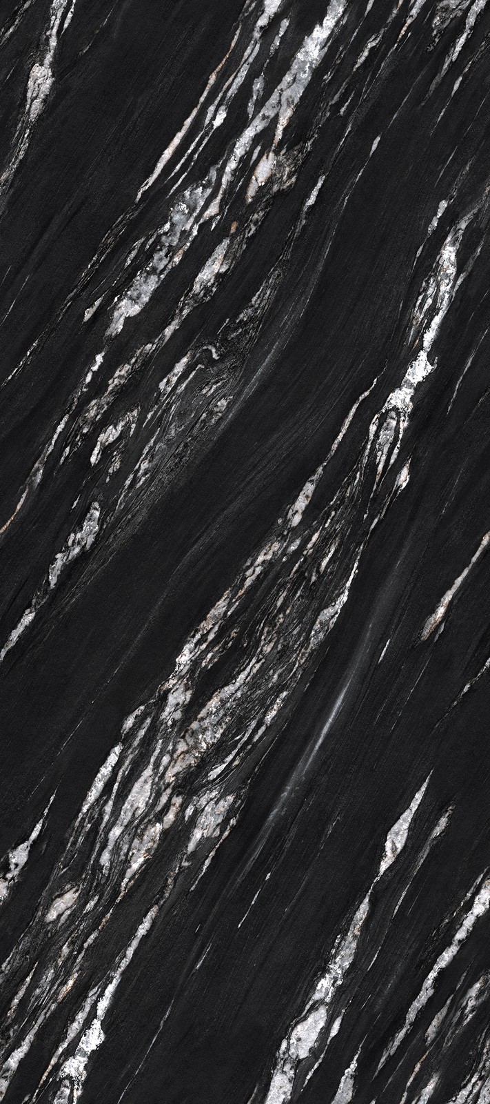 Black Comic-N Sintered Stone Slab in space