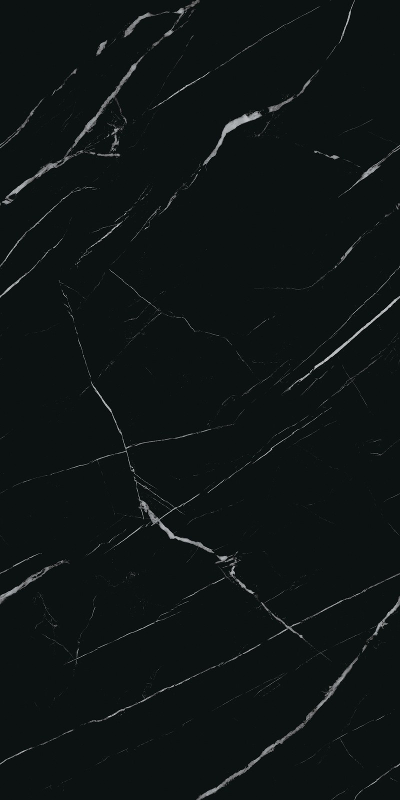 Nero Thread Sintered Stone Slab in space
