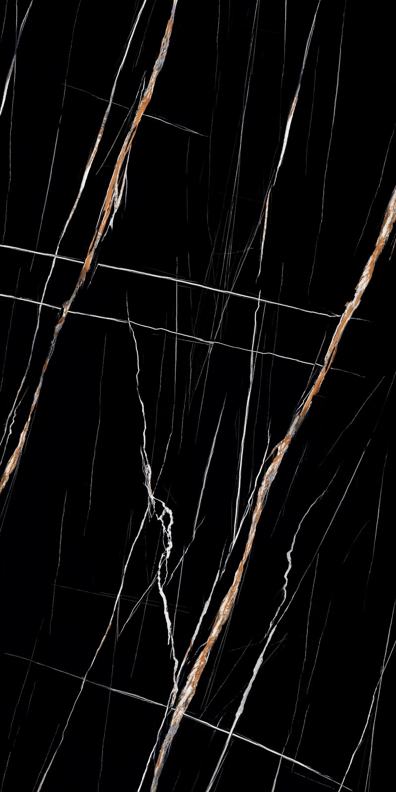 Obsidian Flash Sintered Stone Slab in space