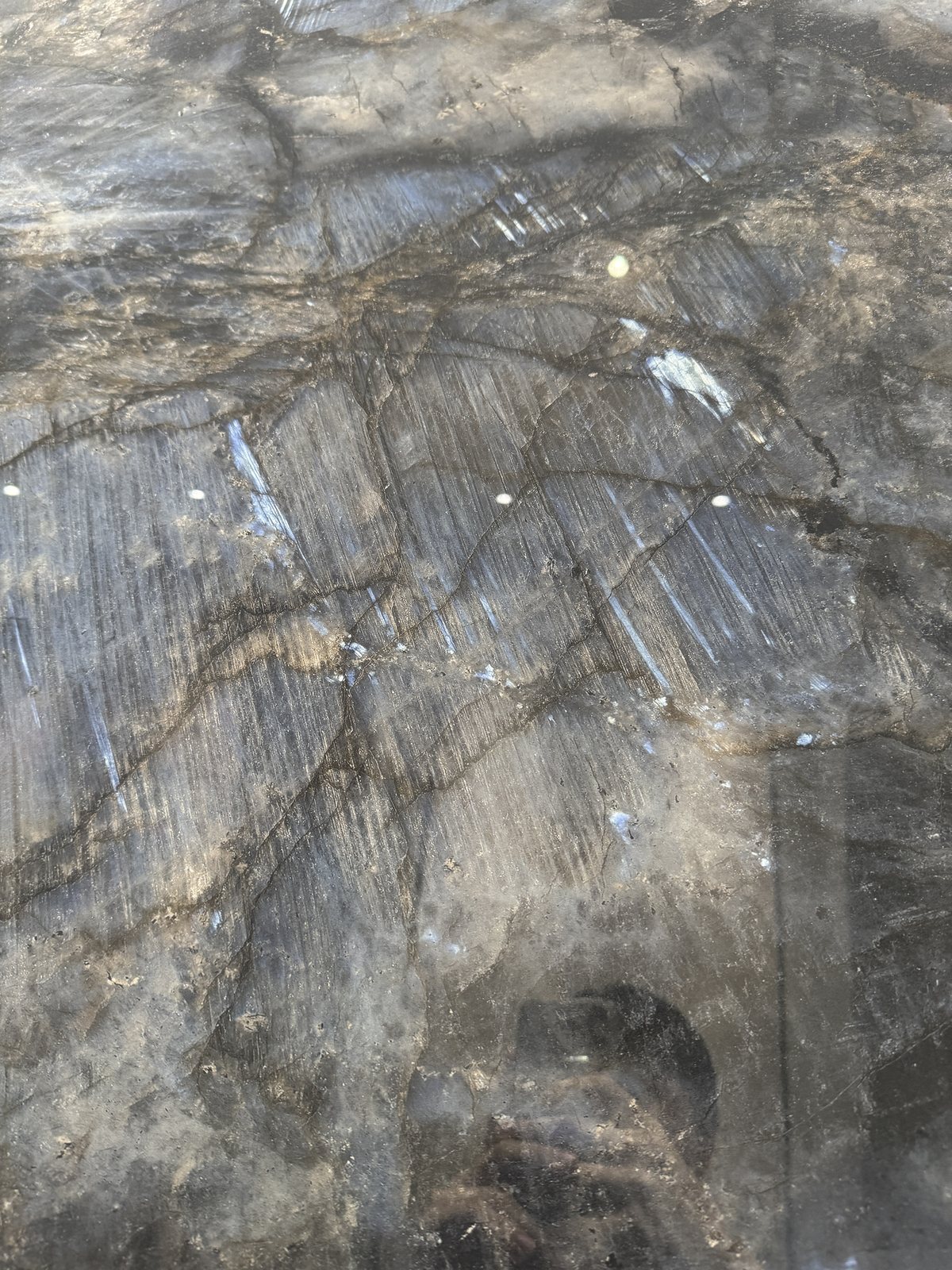 Blue Preal Sintered Stone Slab view 4