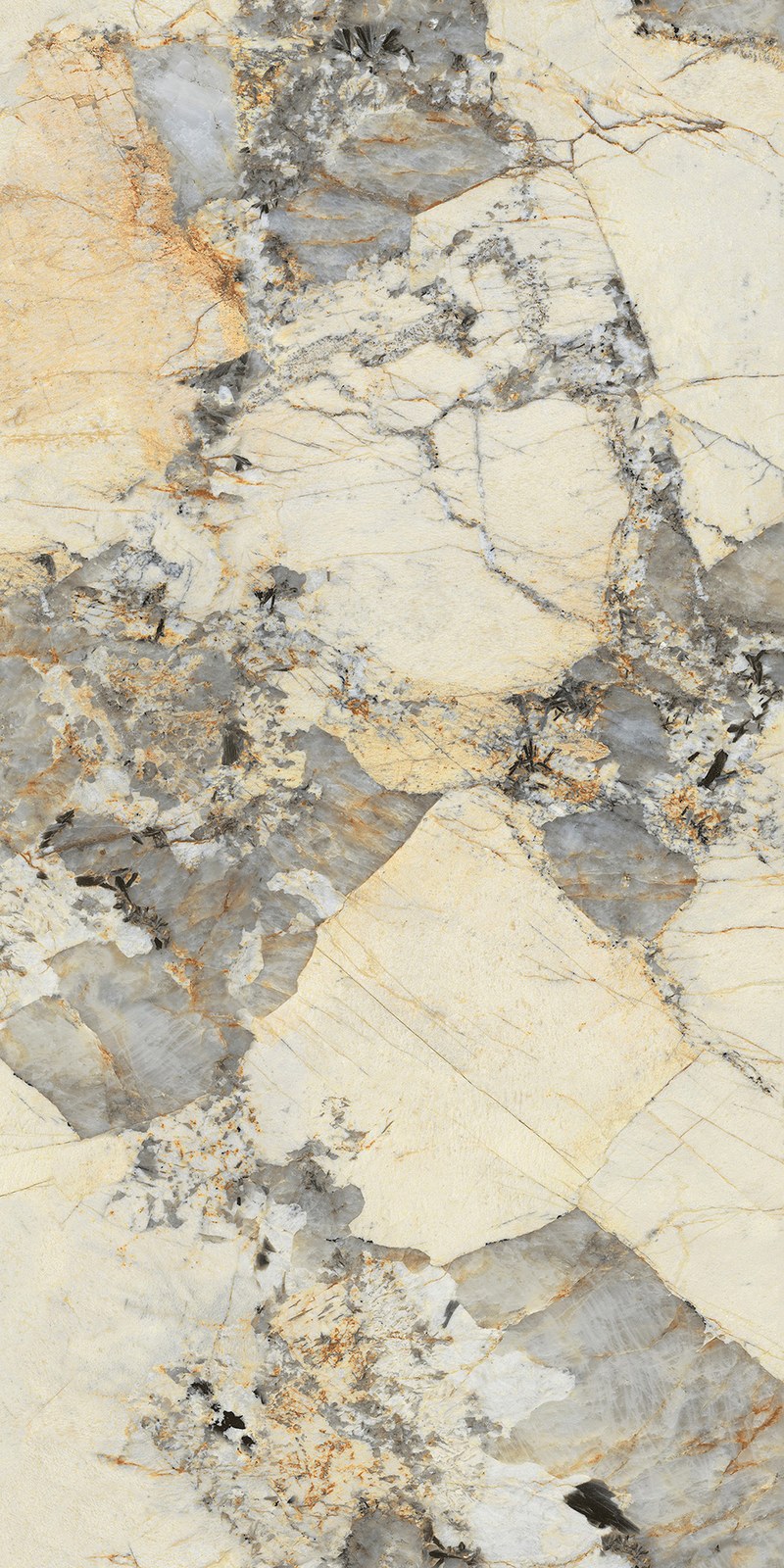 Golden Patagonia Sintered Stone Slab in space