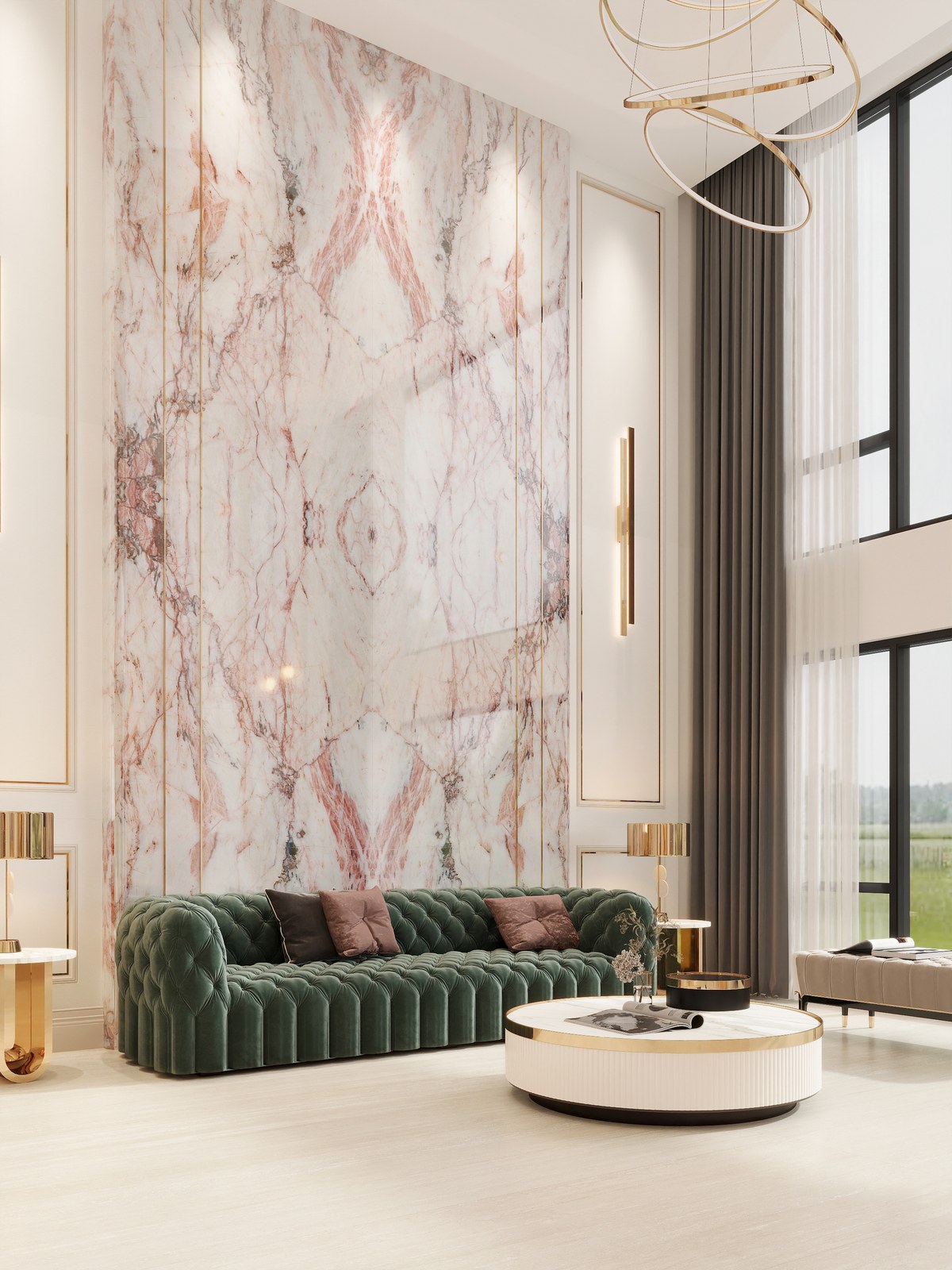 Roseite Sintered Stone Slab view 5