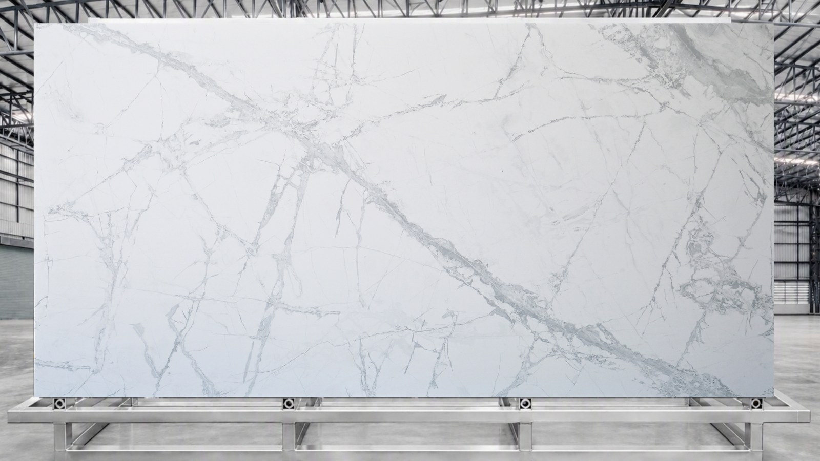 Snow River Sintered Stone Slab product view