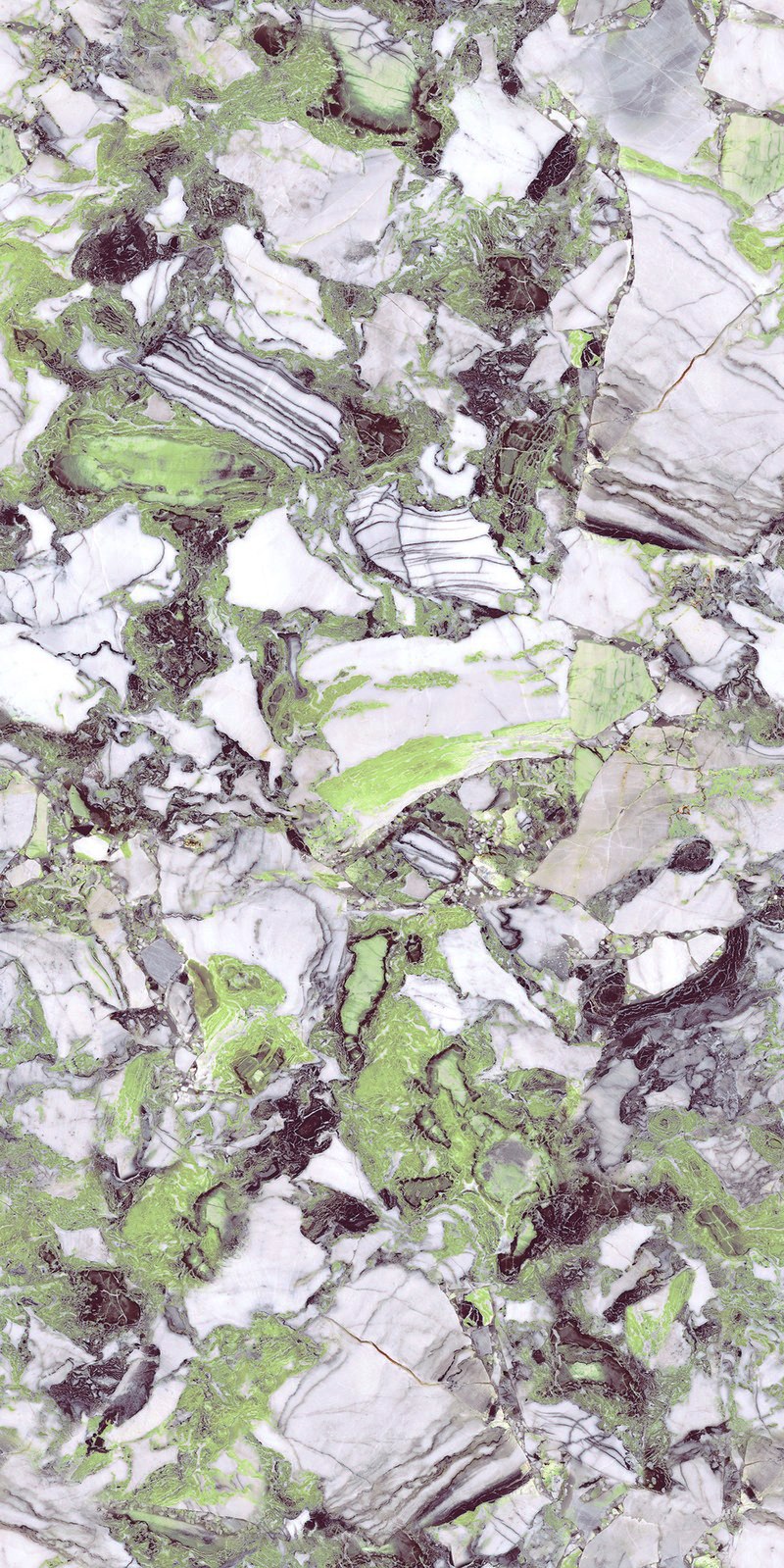 Frost Jade Sintered Stone Slab in space