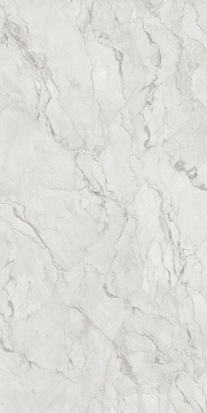 Camus White Sintered Stone Slab in space