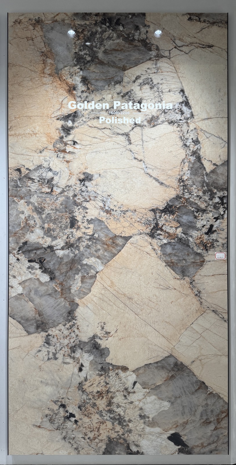 Golden Patagonia Sintered Stone Slab view 3