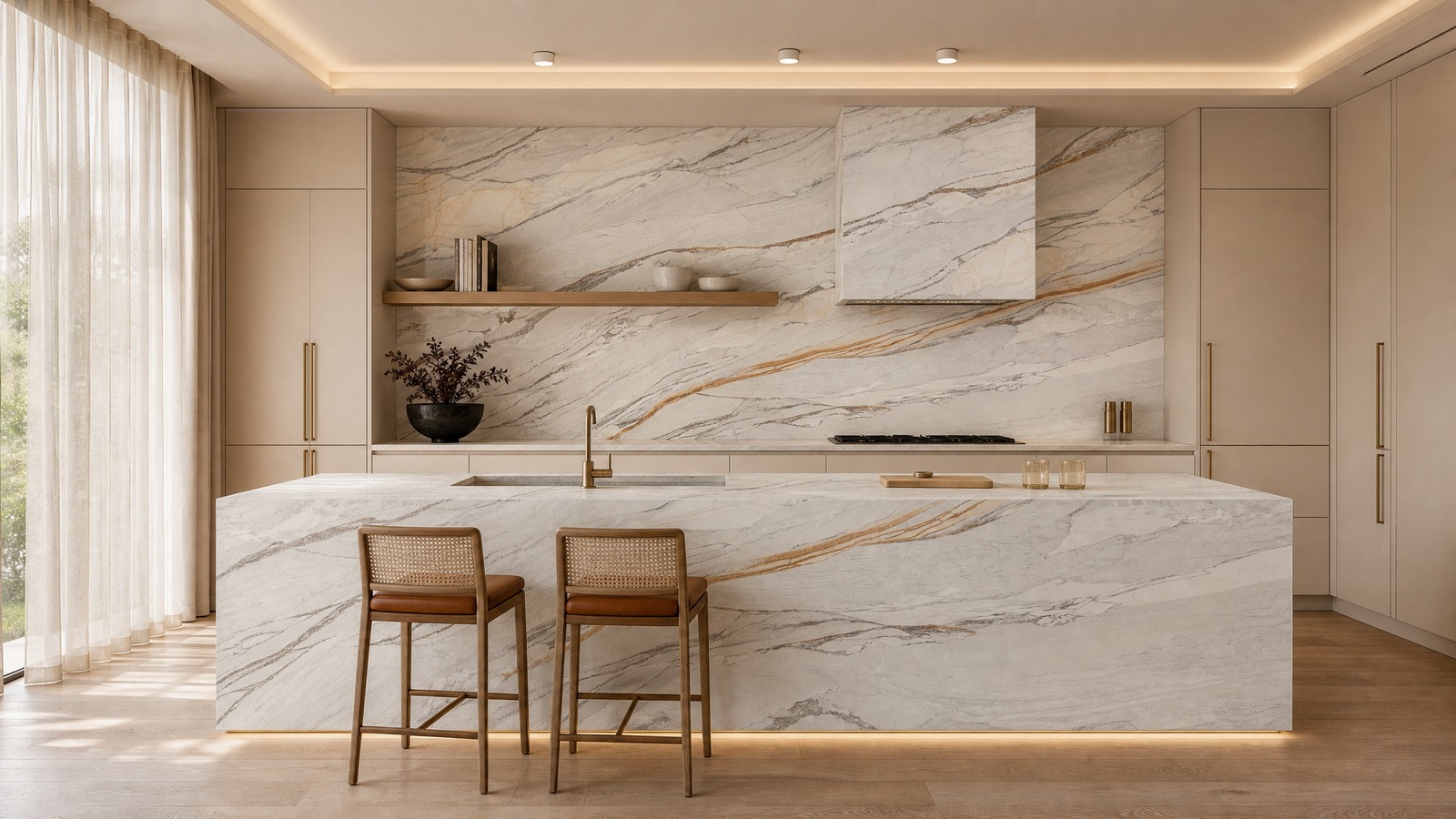 Celestia Sintered Stone Slab view 5