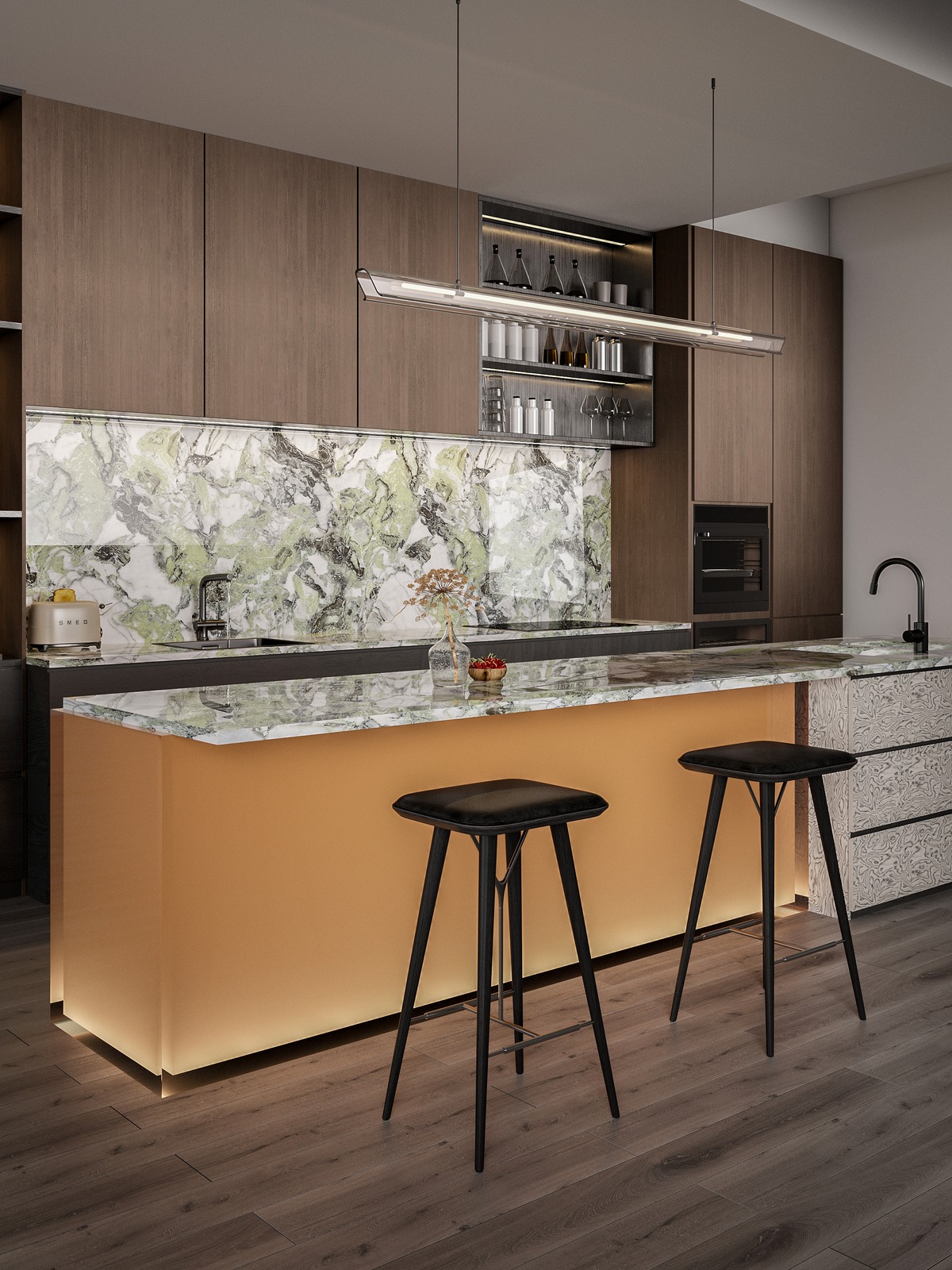 Frost Jade Sintered Stone Slab product view