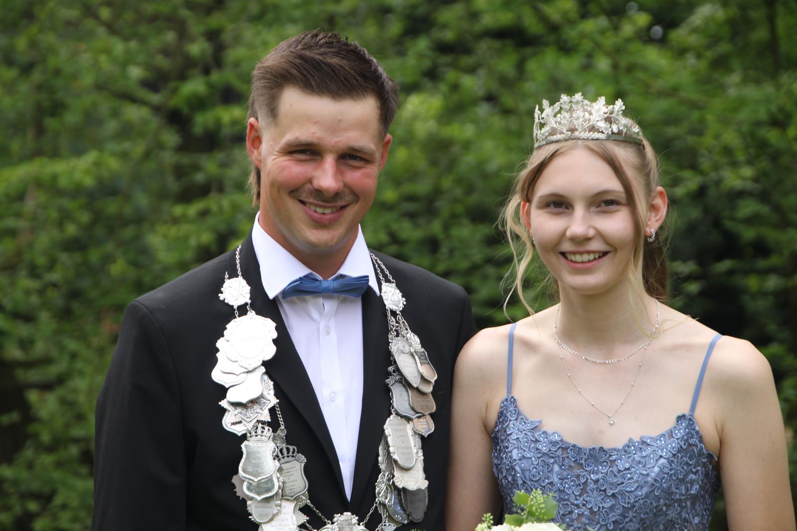 König Michael mit Königin Jona Marie