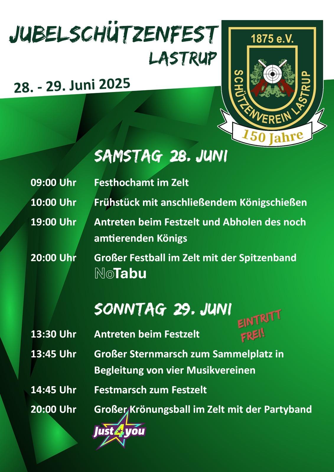 Schützenfest in Lastrup 2025