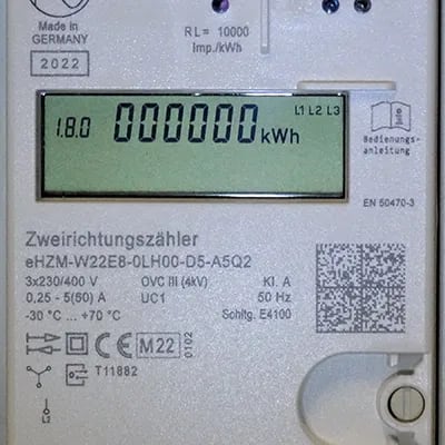 Intelligenter Zähler Smart Meter EMH EHZM