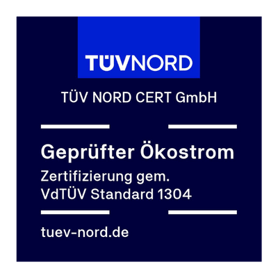 Zertifikat TÜV NORD CERT Gmbh 