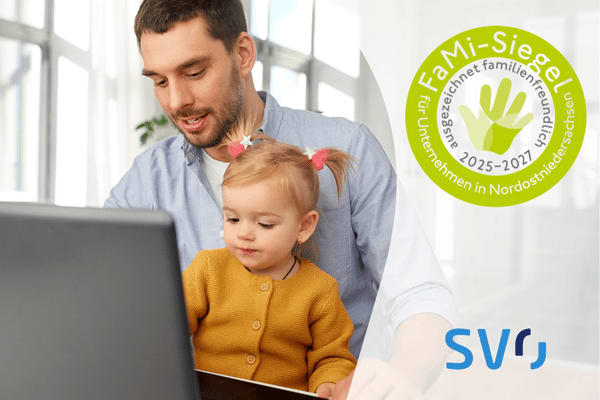 FaMi-Siegel der SVO-Gruppe für die Jahre 2025-2027.