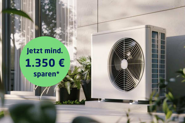 Rabatt für den Kauf einer Wärmepumpe von der SVO.