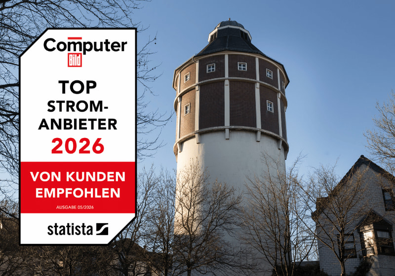 Der Wasserturm in Remscheid.
