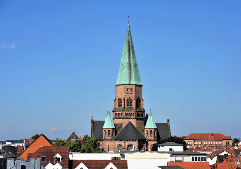 Die Apostelkirche in Kaiserslautern.