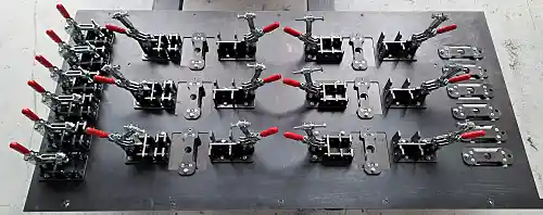 UK robotic welding fixture