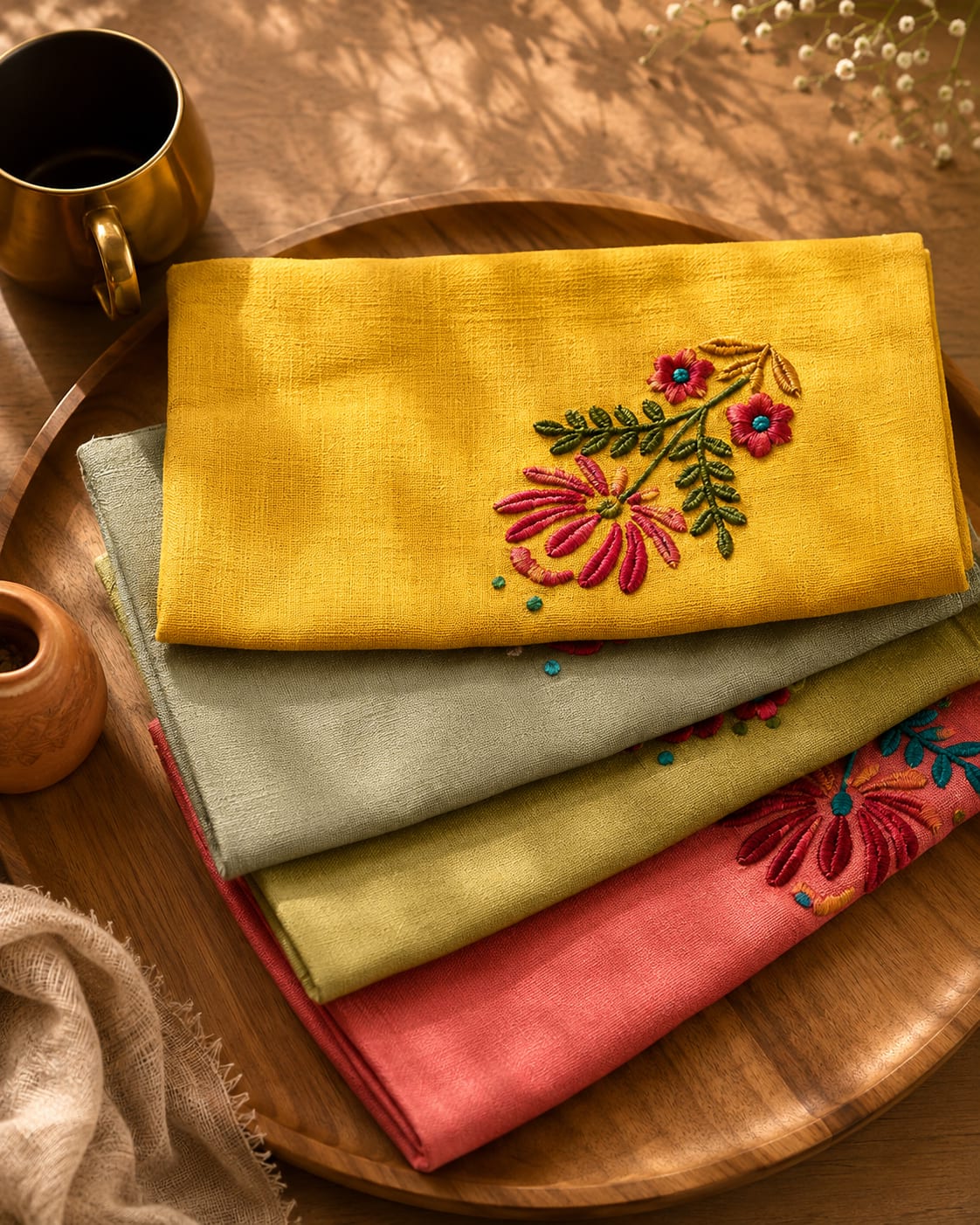 Embroidered Napkins