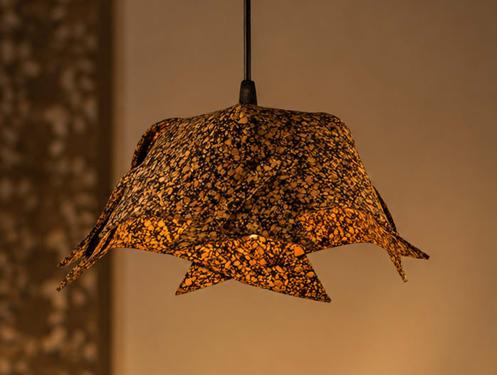 Orange Hanging Lamp
