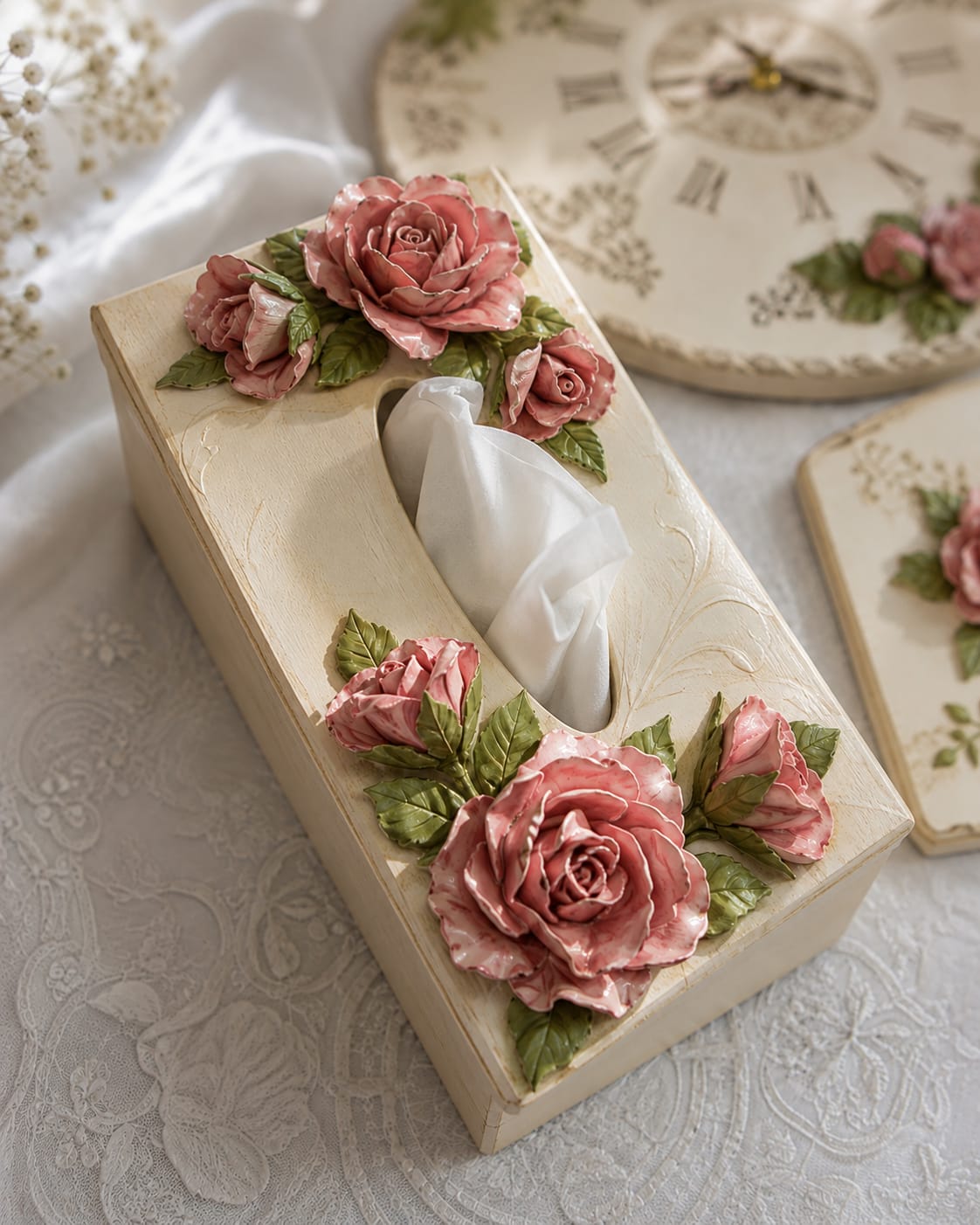 Flower Tissue Holder