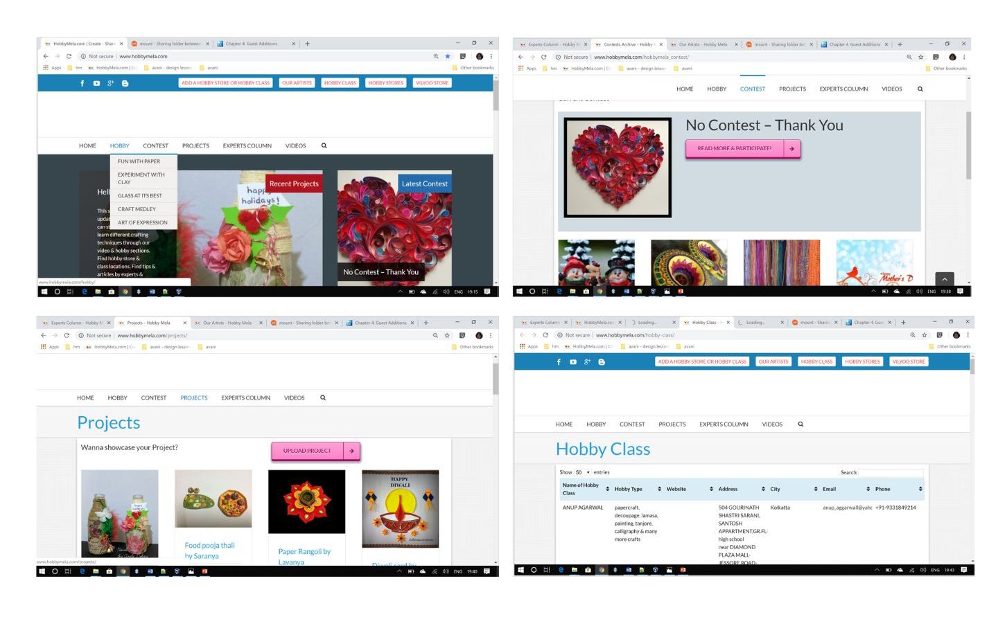 HobbyMela blog showcasing handmade crafts, artisan products, and creative work