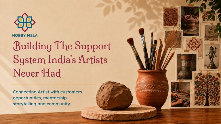 Why HobbyMela Exists: Building the Support System India's Artists Never Had