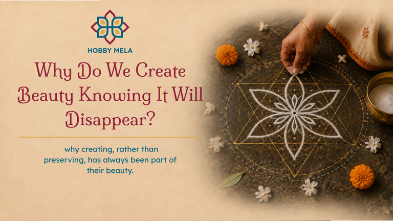 Why Do We Create Beauty Knowing It Will Disappear?