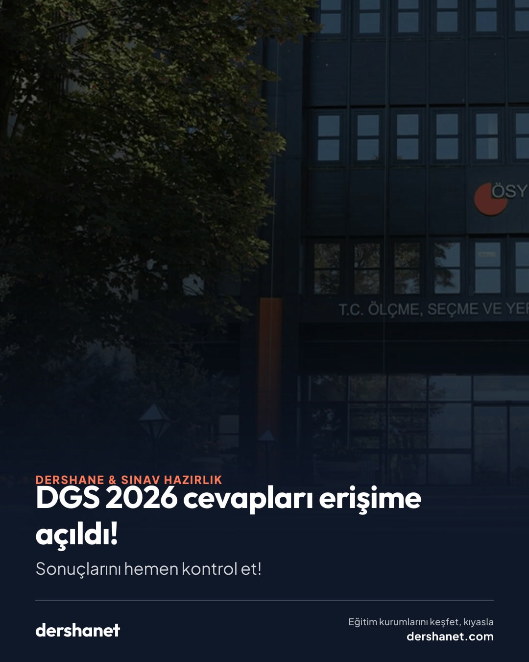 2026 DGS Cevap Kâğıtları Erişime Açıldı kapak görseli