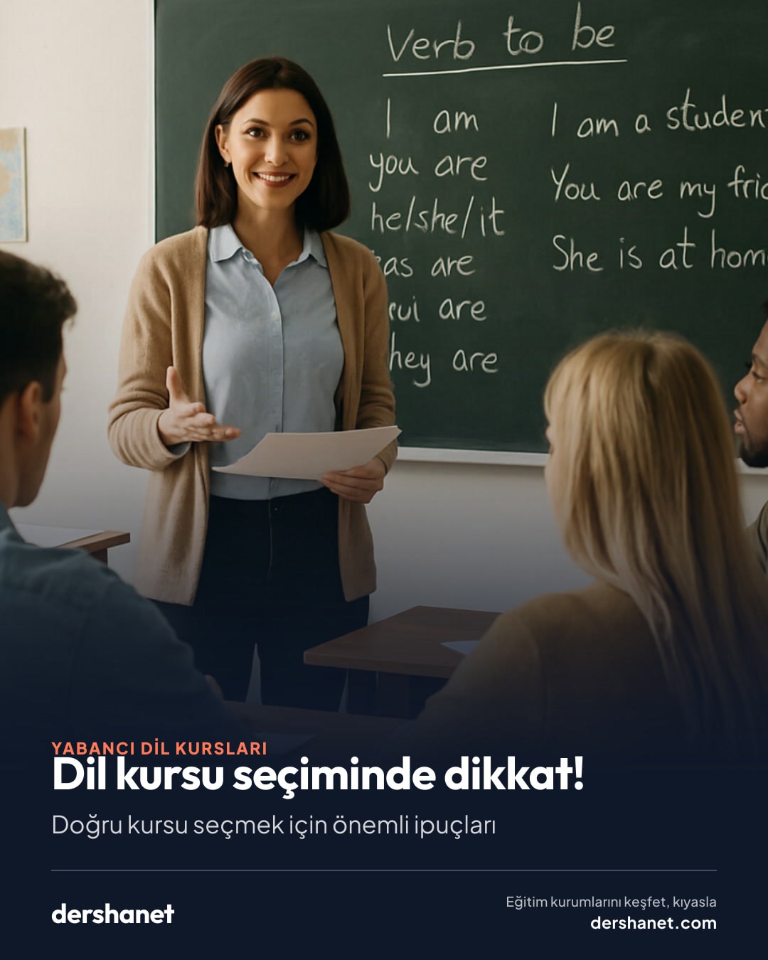 Yabancı Dil Kursu Seçerken Nelere Dikkat Edilmeli? kapak görseli